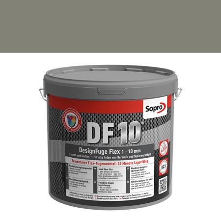 Sopro DesignFuge 1054 Flex DF10 betongrau 14 Eimer 5 kg