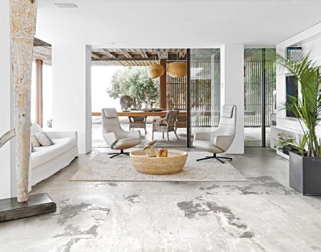 Florim Creative Design Onyx&More White Blend Glossy Boden- und Wandfliese 60x60 cm
