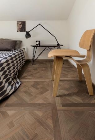 Florim Creative Design Wooden Tile Walnut Naturale Dekor 80x80 cm