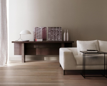 Florim Creative Design Wooden Tile Walnut Strukturiert Bodenfliese 20x120 cm