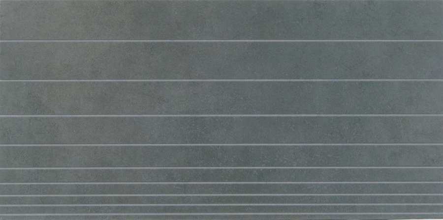 Agrob Buchtal Concrete Mosaikfliese Stripes graphit 30x60 cm