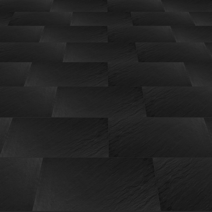 Ariostea Pietre High-Tech Black Ardesia Wand-/Bodenfliese 30x60 cm