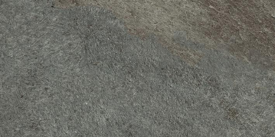 Agrob Buchtal Quarzit Bodenfliese basaltgrau 25x50 cm