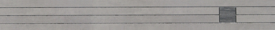 Agrob Buchtal Cedra Bordüre grau 10x90 cm