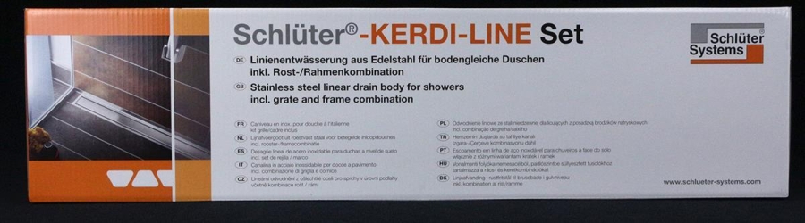 Schlüter, KERDI-LINE-A Set 90cm