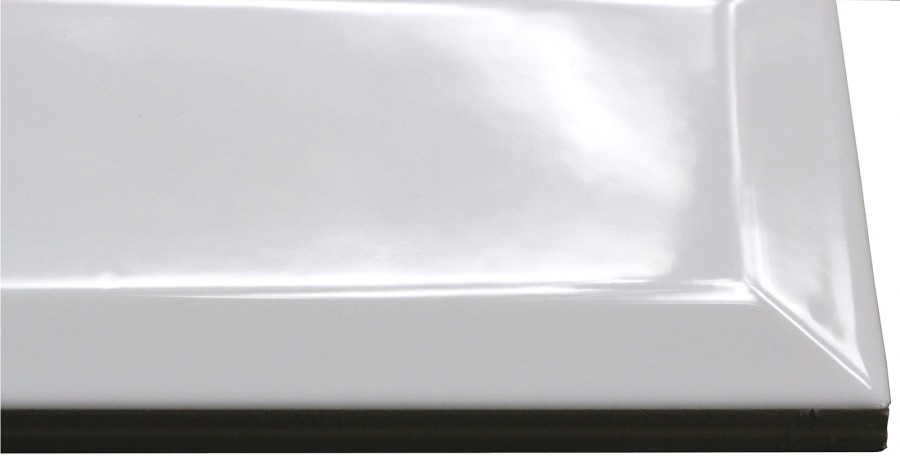 Tau Ceramica Classic Wandfliese White glänzend 7,5x15 cm