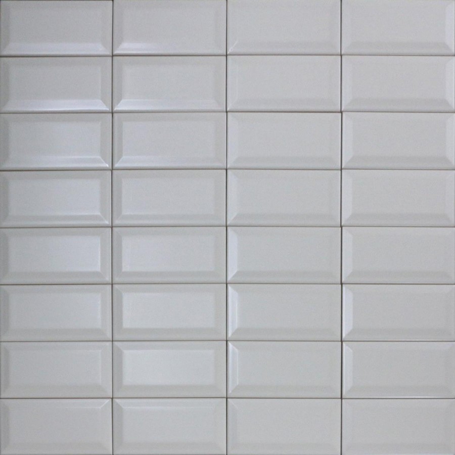 Tau Ceramica Classic Wandfliese White matt 7,5x15 cm