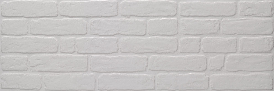 Keraben Wall Brick Wandfliese White 30x90 cm