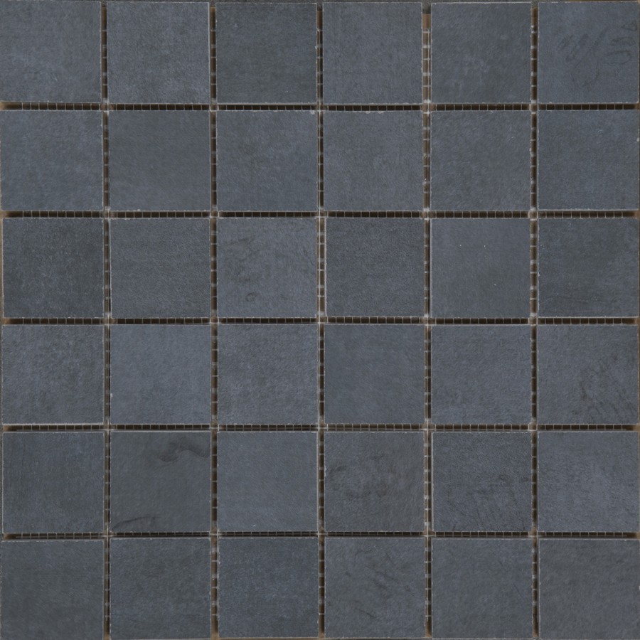 Gambini Materia Mosaik Antracite 5x5 cm (Matte 30x30 cm)