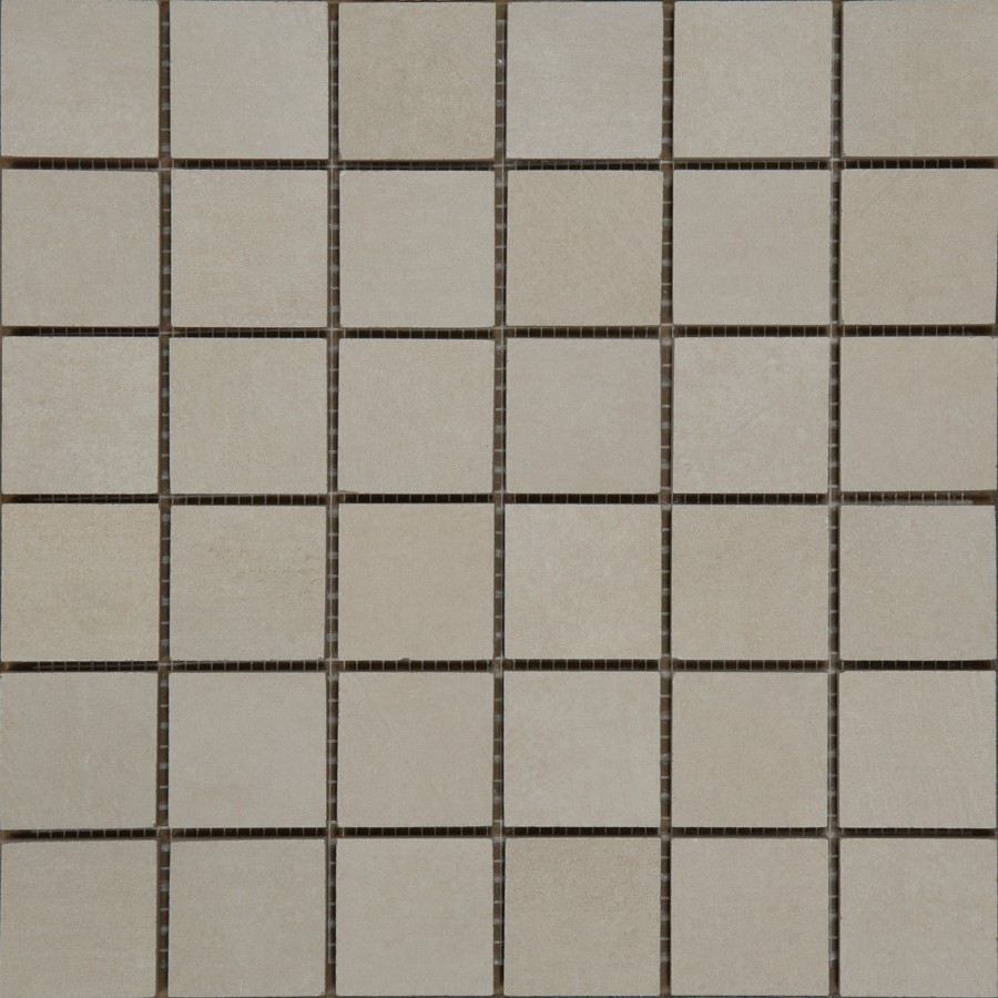 Gambini Materia Mosaik Beige 5x5 cm (Matte 30x30 cm)