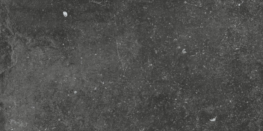 Flaviker Nordik Stone Boden- und Wandfliese Black matt 30x60 cm