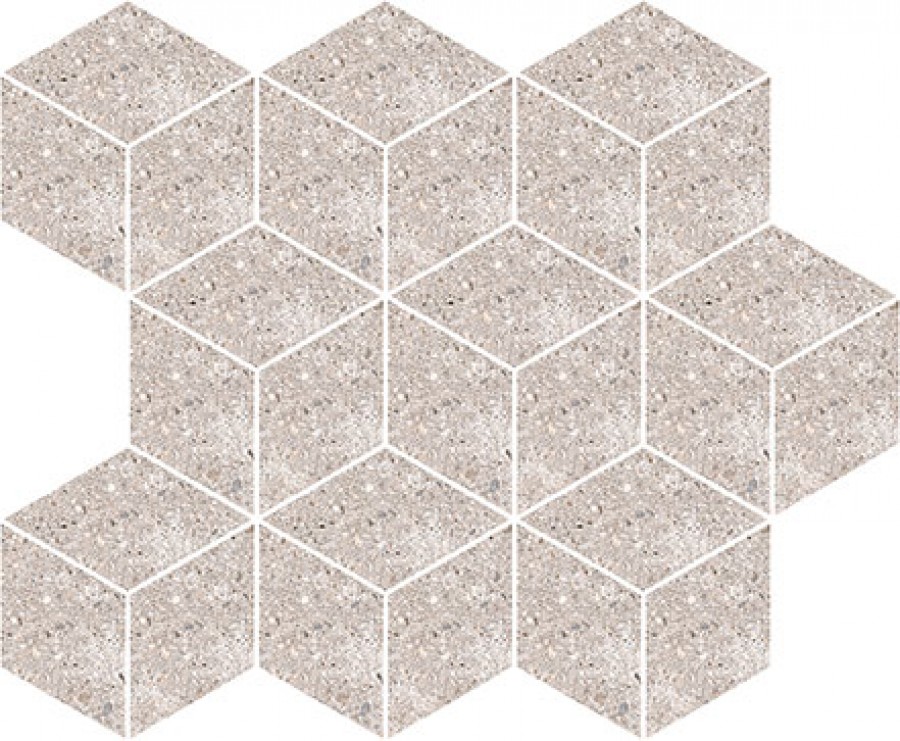 Keraben Underground Mosaik Cube Taupe Natural 26x30 cm