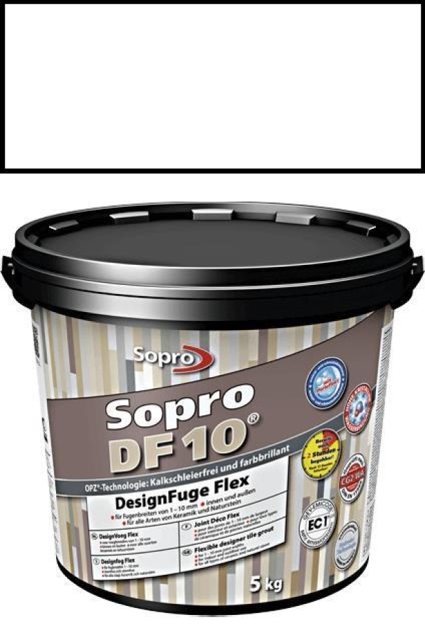 Sopro DesignFuge 1050 Flex DF10 5kg Eimer weiß