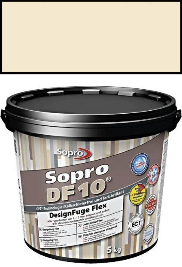 Sopro DesignFuge 1057 Flex DF10 5kg Eimer beige 32
