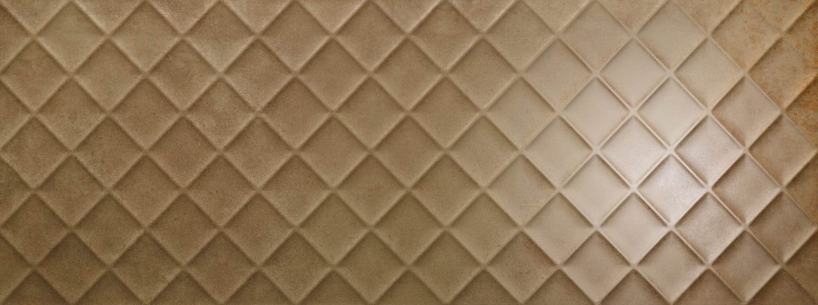 Love Tiles Metallic Rust Wanddekor Chess 45x120 cm