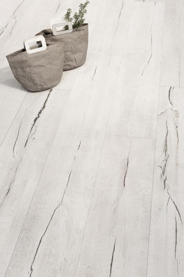 Sant Agostino Timewood White Naturale Boden- und Wandfliese 20x120 cm