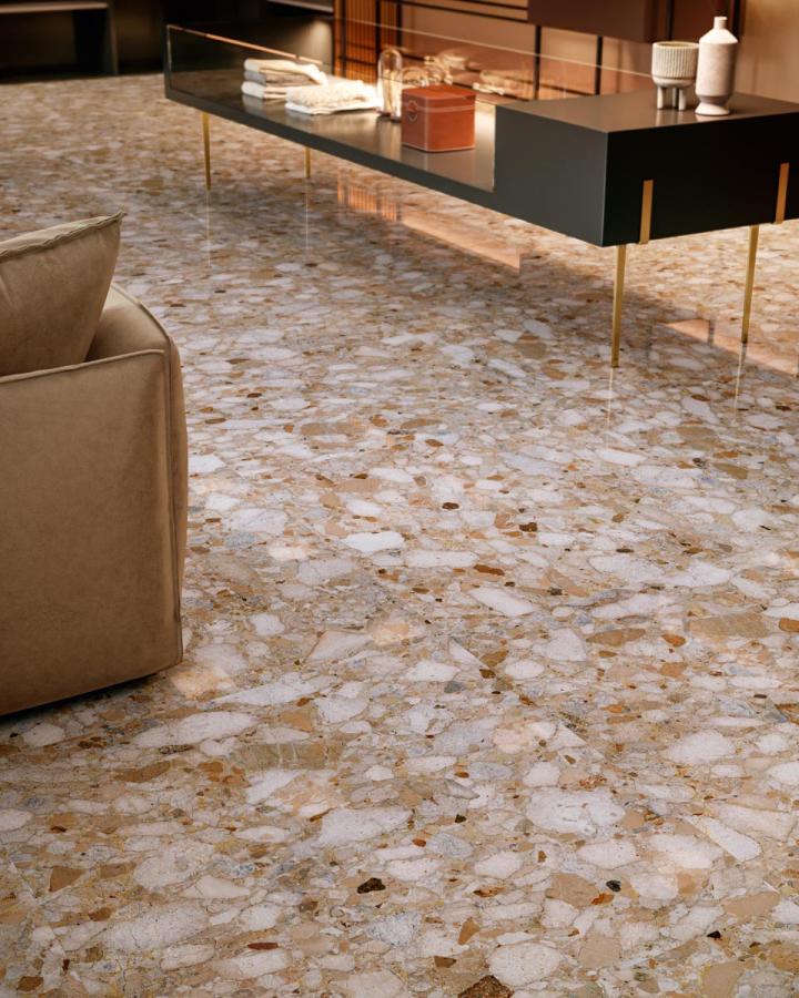 Sant Agostino Venistone Gold Krystal Boden- und Wandfliese 60x120 cm