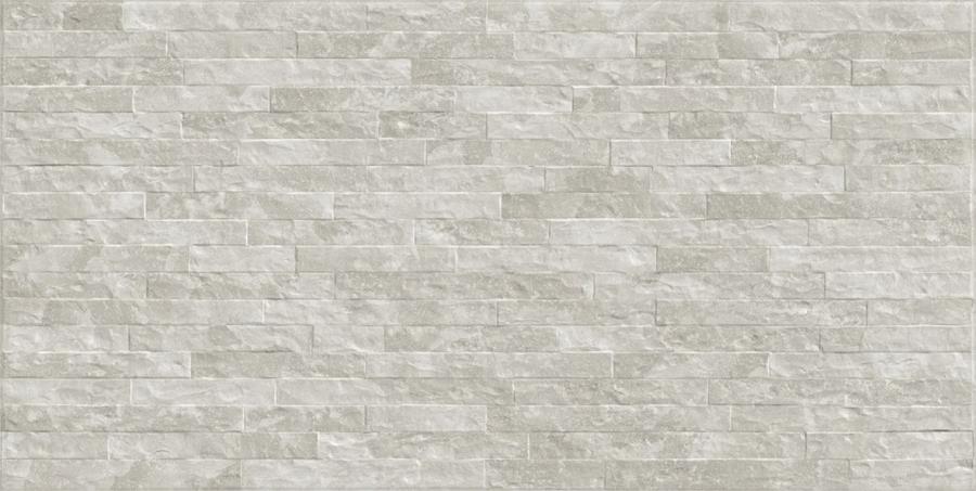Provenza Saltstone Wanddekor Modula Grey Ash matt strukturiert 30x60 cm