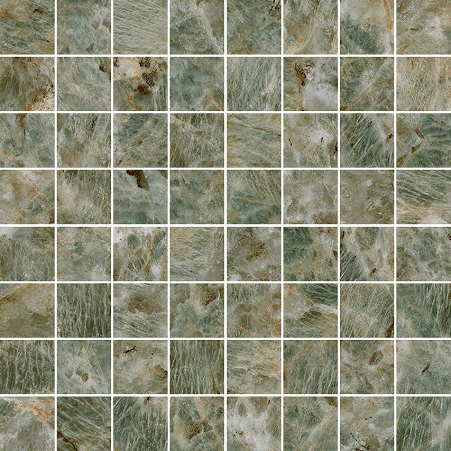 Margres Endless Amazonite Poliert Mosaik 3,5x3,5 cm