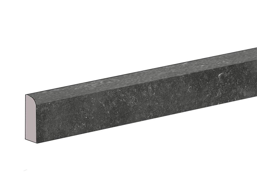 Flaviker Nordik Stone Sockel Black matt 5,5x90 cm