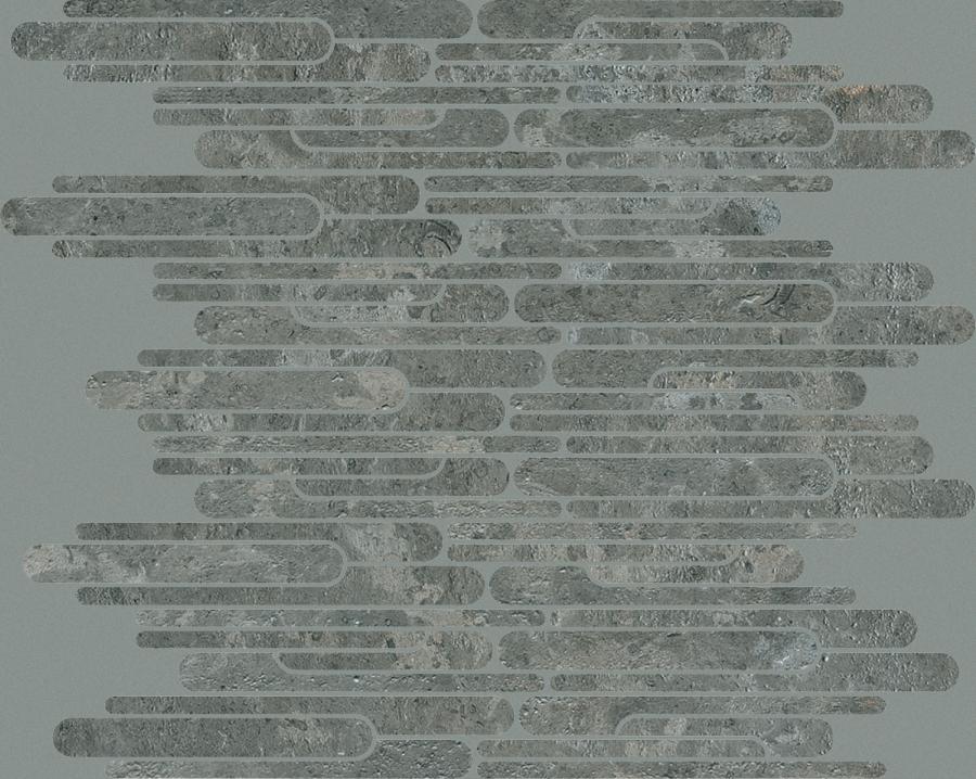 Florim Creative Design Pietre/3 Limestone Coal Naturale Dekor Ellittico 30x30 cm