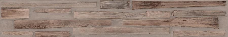 Sant Agostino Fusionart Brown Naturale Boden- und Wandfliese 30x180 cm