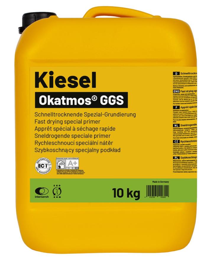 Kiesel Okatmos GGS Schnelltrocknende Spezial-Grundierung 1 kg Flasche