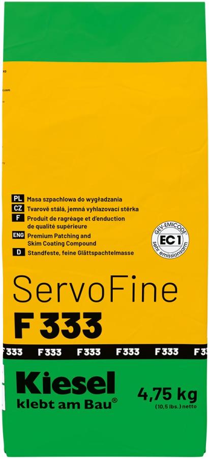 Kiesel ServoFine F 333 Standfeste, feine Glättspachtelmas 4,75 kg Beutel