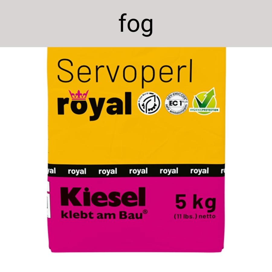 Kiesel Servoperl royal fog flexible Premiumfuge 5 kg Papierbeutel