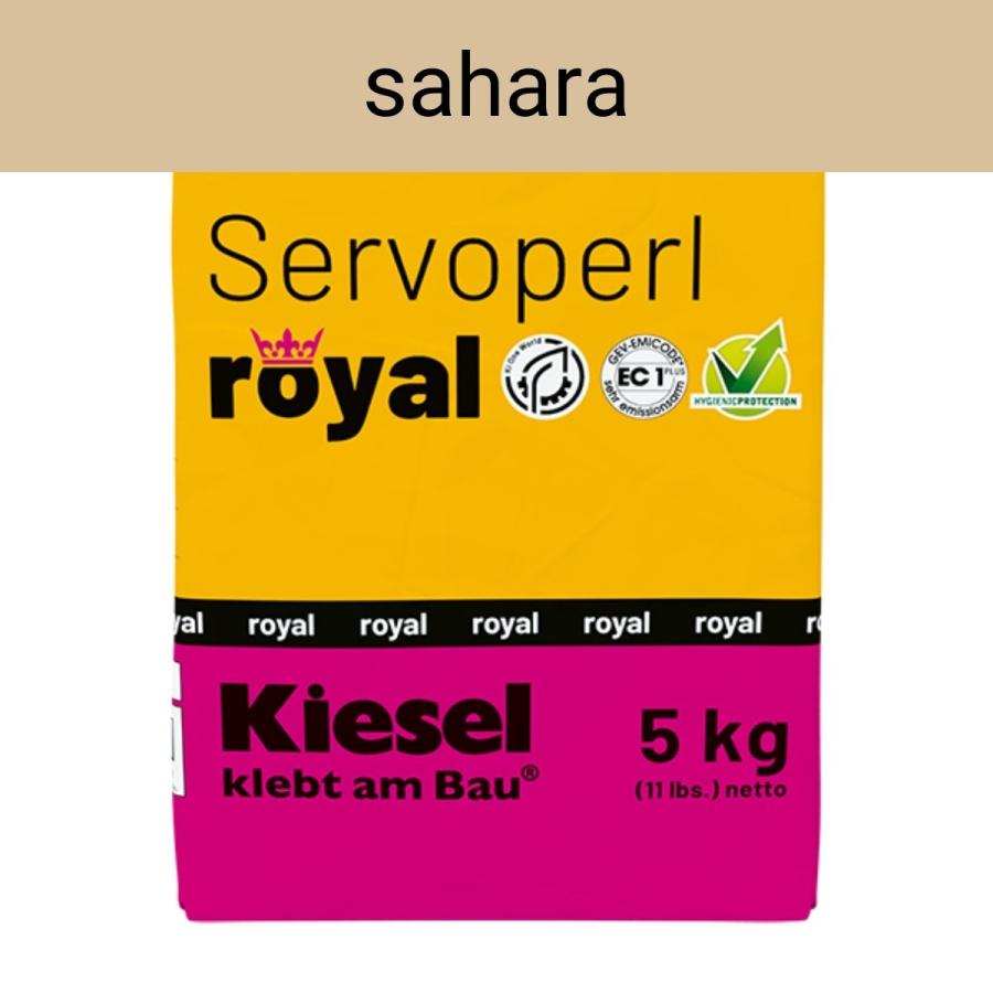 Kiesel Servoperl royal sahara flexible Premiumfuge 5 kg Papierbeutel
