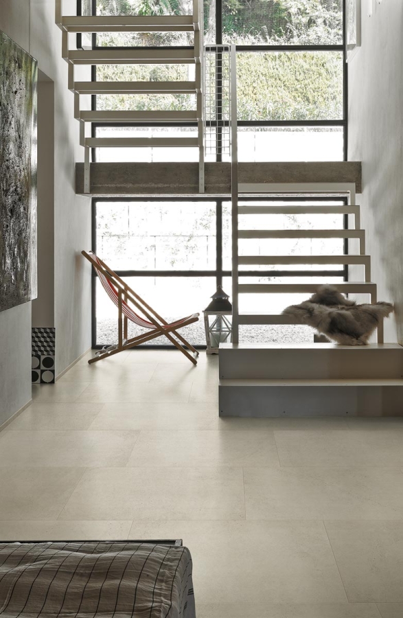 Florim Creative Design Pietre/3 Limestone Pearl Naturale Boden- und Wandfliese 60x60 cm