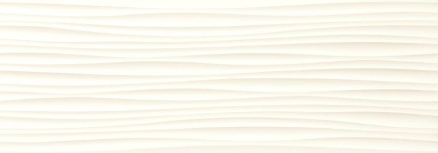 Love Tiles Genesis Wind White Matt 35x100 cm Wanddekor