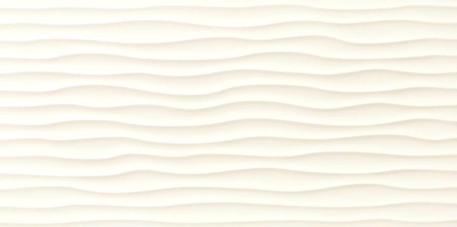 Love Tiles Genesis Reef White Matt 30x60 cm Wanddekor