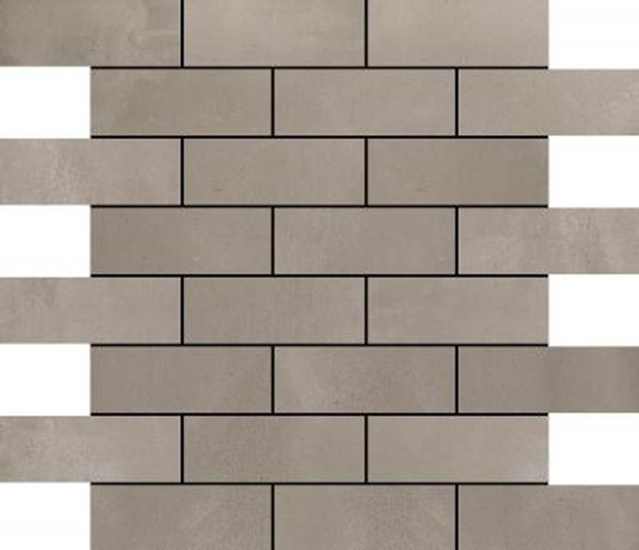 Margres Tool Tortora Anpoliert Dekor Bricks 33x33 cm