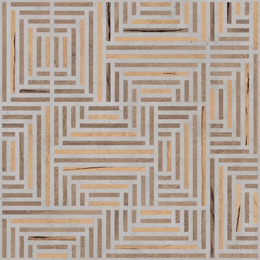 Sant Agostino Form Maze Naturale Boden- und Wandfliese 90x90 cm