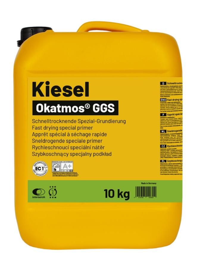 Kiesel Okatmos GGS Schnelltrocknende Spezial-Grundierung 10 kg Kanister