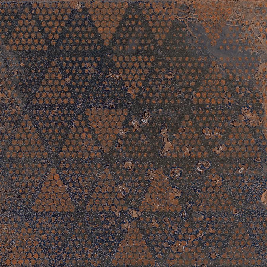 Sant Agostino Oxidart Patchwork Dark Naturale Boden- und Wandfliese 20x20 cm