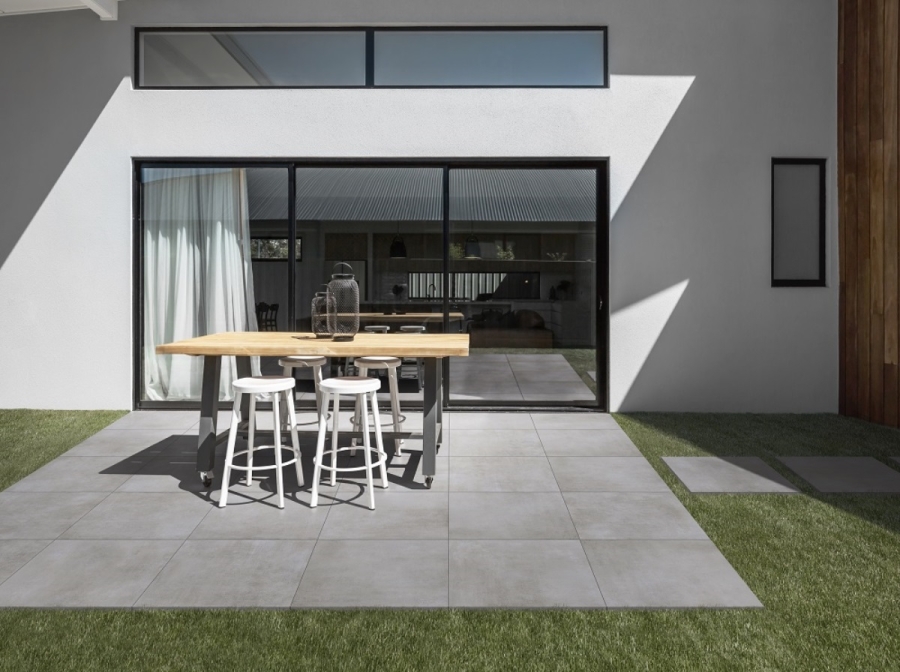PrimeCollection MatPLUS Outdoor Grigio Terrassenplatte rektifiziert 60x60 cm