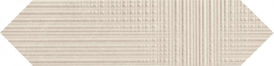 Provenza Eureka Bianco Dekorfliese Losanga Tartan 7,5x30 cm