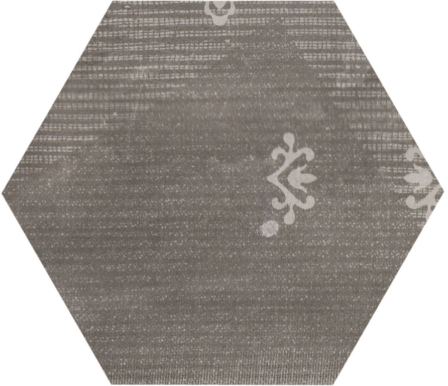 Provenza Gesso Black Velvet Dekor Esagona Patchwork 25,5x29,4 cm