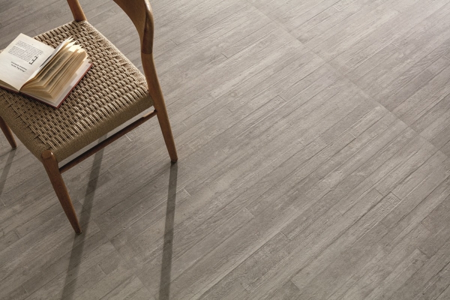 Provenza Re-Play Concrete Boden- und Wandfliese Grey Cassaforma Flat 30x60 cm