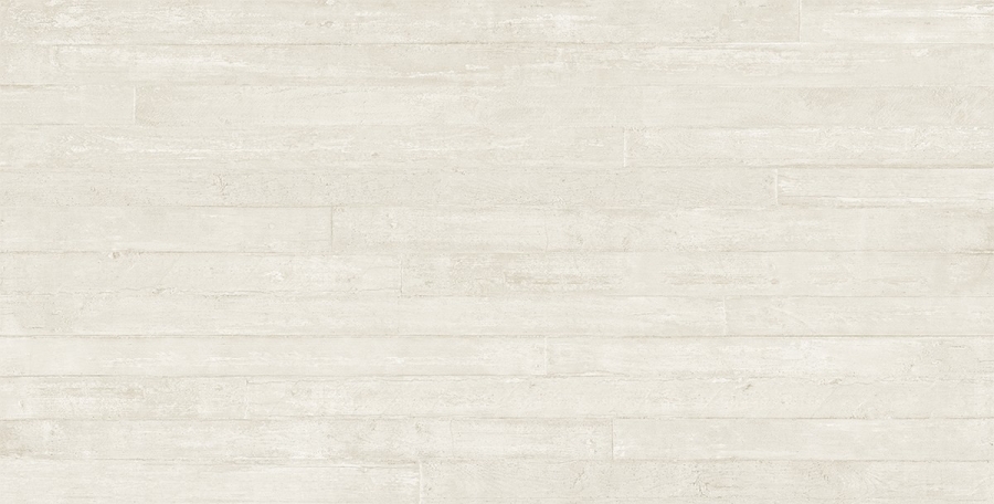 Provenza Re-Play Concrete Boden- und Wandfliese White Cassaforma Flat 60x120 cm