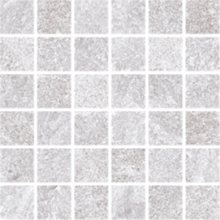 PrimeCollection QuarzStone Mosaik 5x5 White 30x30 cm