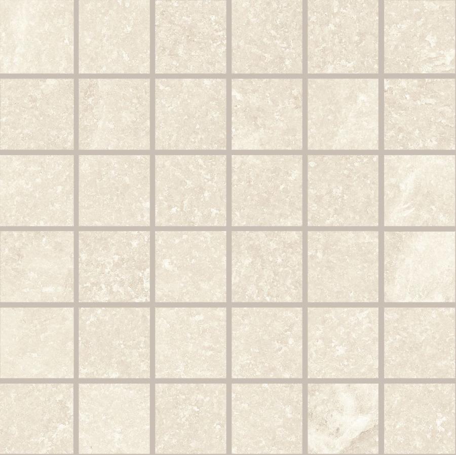 Provenza Saltstone Mosaik 5x5 White Pure matt Matte 30x30 cm