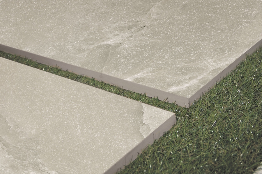 Provenza Saltstone Terrassenplatte Sand Dust matt 80x80 cm