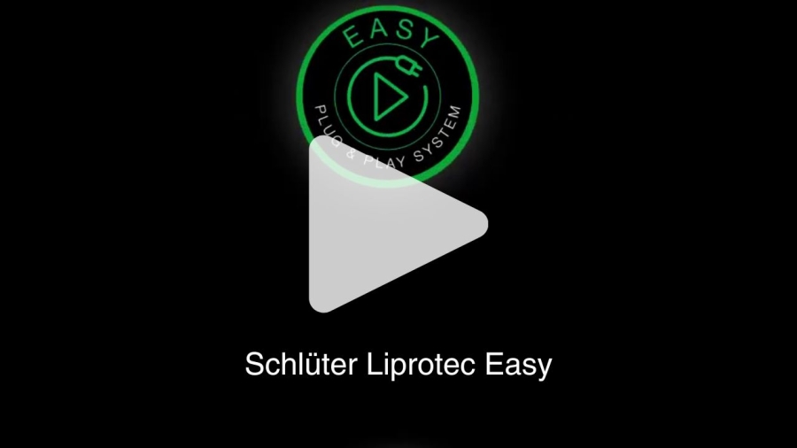 Schlüter LIPROTEC EASY Nischen-Set 711x305mm RGB+W mit Bluetooth-Receiver