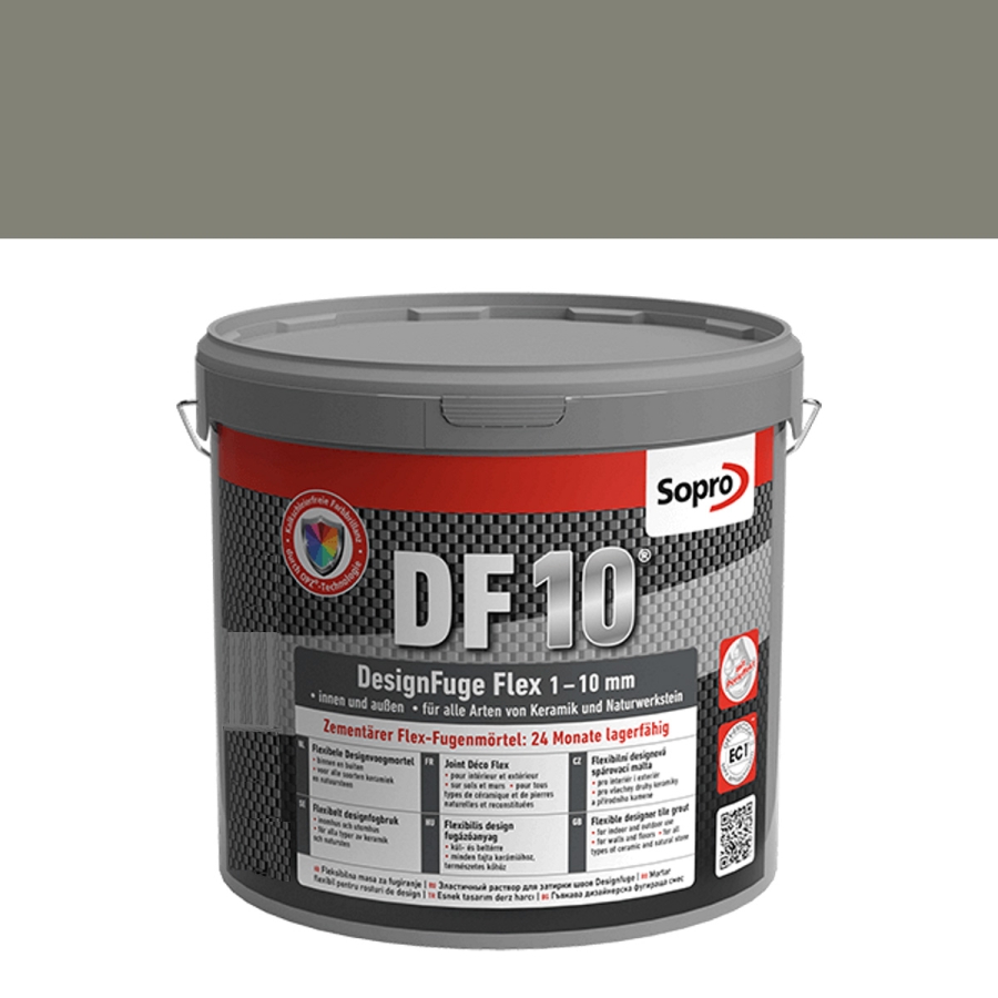 Sopro DesignFuge 1054 Flex DF10 betongrau 14 Eimer 1 kg