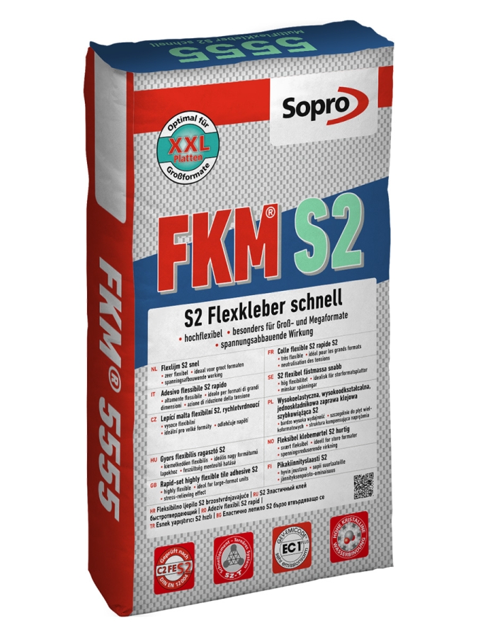 Sopro FKM S2 5555 schnell MultiFlexKleber 15kg Sack
