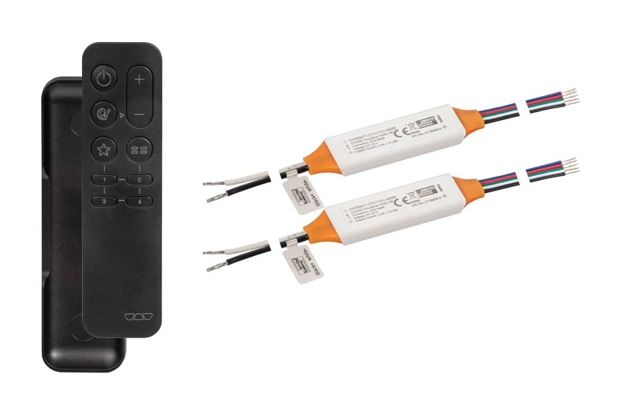 Schlüter LIPROTEC ZONES PRO Bluetooth Starter-Set für RGB+W/Weiße LEDs