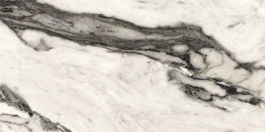Provenza Unique Marble Boden- und Wandfliese Bianco Siena matt SilkTech 60x120 cm